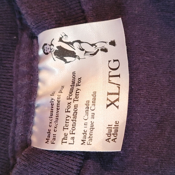 Vintage 2001 Terry Fox Run T Shirt - Picture 3 of 3